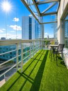 With a view of the old town, large balcony, 2BR