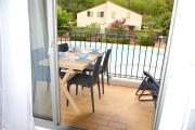 Joli T2 vue sur piscine pour 4, terrasse, parking, Beausset
