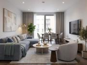 High Floor 2BR · Pool, Gym & Concierge · Battersea