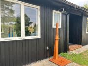 Moderne hus tæt på fjorden