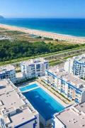 Martils Most Beautiful Luxury stunning Sea View 2 bedroom Olympic Pool 1 min Beach Les Jardins Blues Parking Secuirity