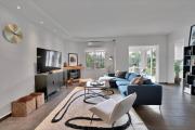 Calahonda Townhouse Pool, Glass Dining & Lawn