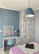 White and Blue apartment