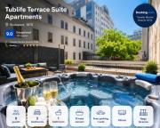 TUBLIFE Jacuzzi Terrace - City Center - Free Parking