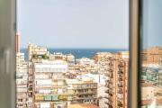 Blue sky view apartment