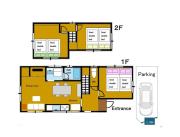 Private House in Nagoya Sleeps12 Free Parking 11 min to Nagoya Station