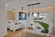 Modern Apt w Pool, Padel & Spacious Balcony