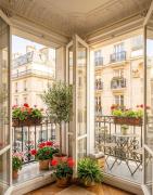 Cosy Parisian Room - King Bed near Montmartre