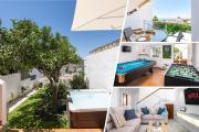 Casa Alborán with Jacuzzi, Billiard, BBQ and Sea View