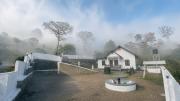 Hill on misty mountain view Homes