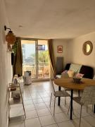Studio vue mer, Piscine ,Parking, Rochelongue