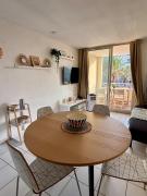 Studio vue mer, Piscine ,Parking, Rochelongue