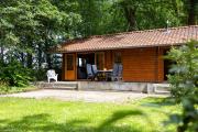 Knus houten huisje voor stellen en gezinnen met ruime tuin op de Veluwe