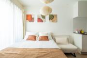 Station 2min walk 2Doublebed 1Sofabed Max 5person Direct USJ 5min Namba 8min
