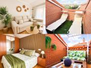 Ávila en Ático con terrazas chill out, solárium para 6 personas
