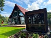 Leszcz1321- Dom z linią brzegową, sauna, jacuzzi