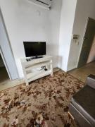 Studio apartment with balcony and pool