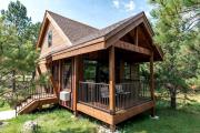 Open-Plan Black Hills Cabin Ideal for a Family Vacation in South Dakota
