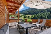 Pritscheshof Ferienwohnung Terrasse