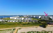 Apt Marina408 - Hafenrundblick & direkt am Strand