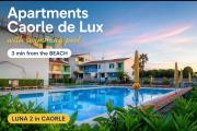 Apartment Caorle de Lux swimming pool, parking, garden