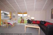 4 Personen Ferienhaus mit privatem Bootsteg, direkte Seelage, Kanu, Sauna und Kaminofen in Otterndorf