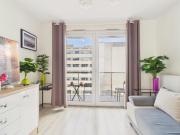 Mokotów City View Apartment with Balcony & Parking by Solarento