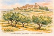 Locazione Turistica Spaccarotella Vista su Gualdo Cattaneo