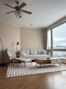 Cozy apartment with sea view and sauna