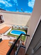 Central Apartment in Nerja with Pool and Parking