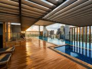 30th Floor Studio with Stunning Sunset Skyline