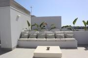 Penthouse with private rooftop in resort with views