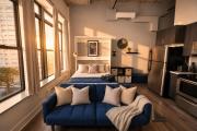 McCormick Place Studio with optional parking and sleeps up to 4