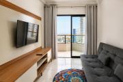 Apartamento 100m da Praia, Churrasqueira