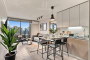 HT Ñuñoa Cozy Apartment with Parking for 3 people