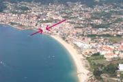 Casa "O Forte" en la playa, Espectacular ubicación