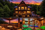 Indoor Golf Cabin Amazing Views Arcade 8BRDM Cabin