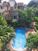 Private Terrace Pool View 2BHK Apartment near Baga Beach