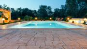Restored Trullo with private pool