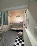 High ceiling世田谷2 type Minimalist Life 1room with a loft and Private bathroom駅3分