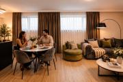Modern Cluj Apartment with Parking & Workspace