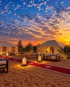In sahara Luxury camp