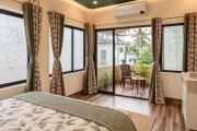 cozy room with balcony