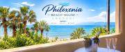 Philoxenia! Beachfront House with Garden on the Sand