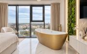 Hanza Tower SKYLINE 19 with POOL SAUNA JACUZZI