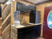 Charming Glamping Cabin with Creekside Retreat Near Mars Hill, North Carolina