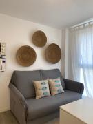 Pedregalejo Home: Near Beach, AC and Workspace