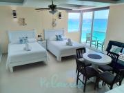 Beachfront Studio, Balcony & Ocean View