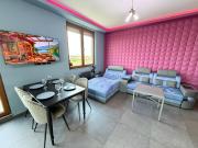 Ibiza Neon 1BDR w Terrace, Workdesk and Paid Parking