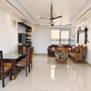 spacious 2BR 2 bath, parking, AC, OMR main rd